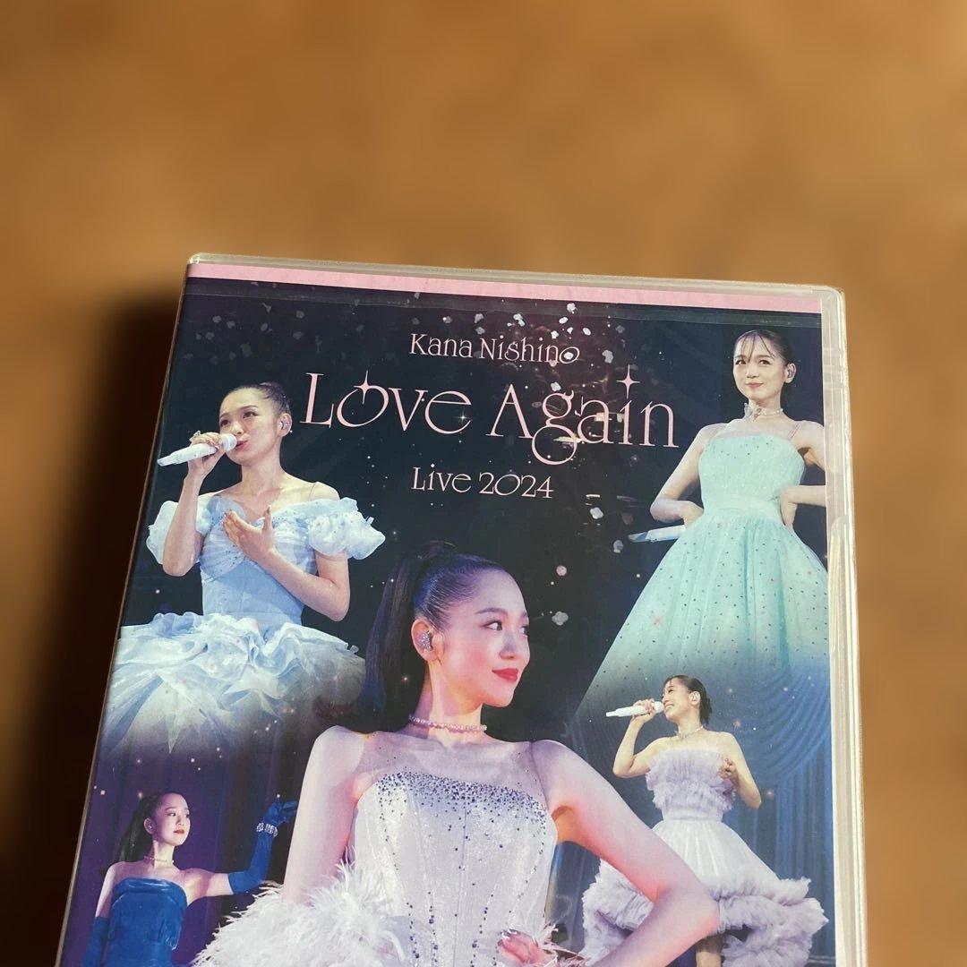 西野カナ　2024 Love Again コンサート　ライブ　DVD 通常　初回