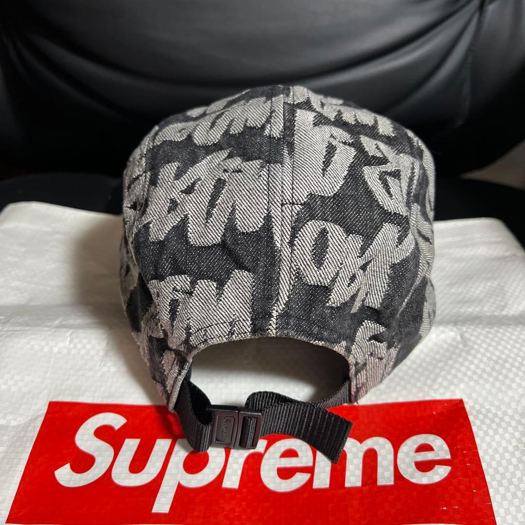 最終値下　正規品　美品　Supreme ワークキャップ デニムブラック