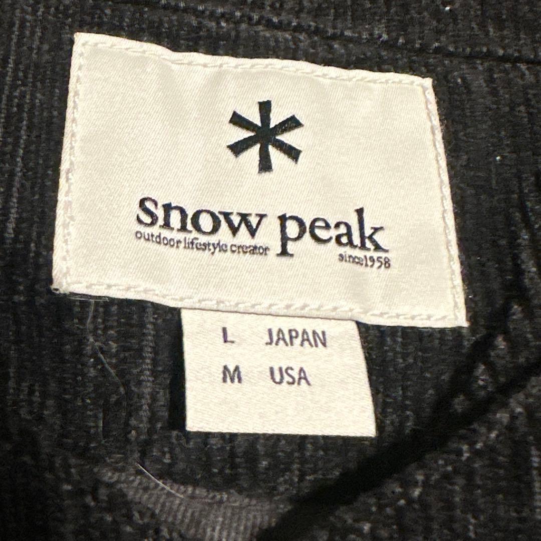 スノーピーク  peak リネン混 コーデュロイ ジャケット