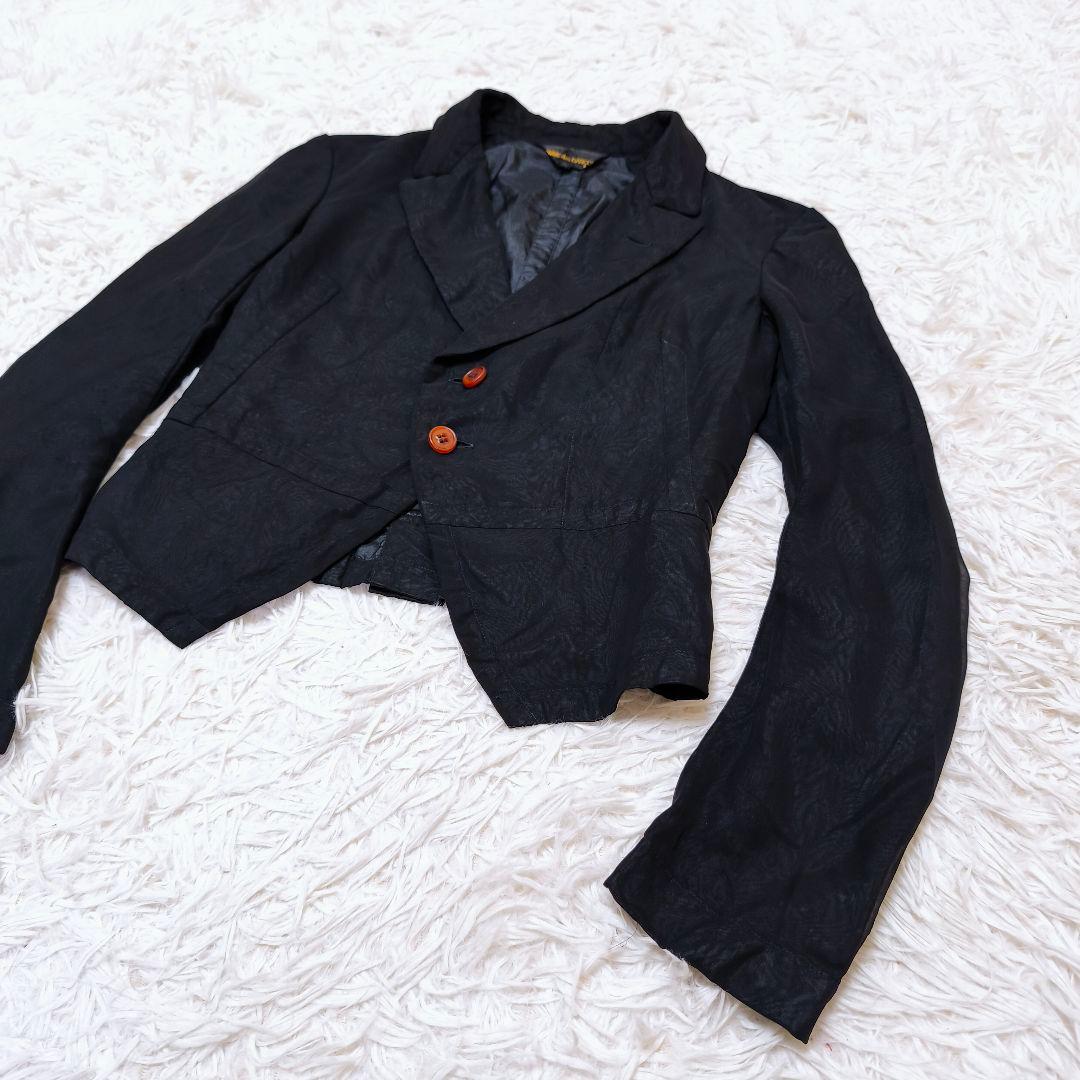 【美品】COMME de GARCONS コムデギャルソン 変形ジャケット黒S