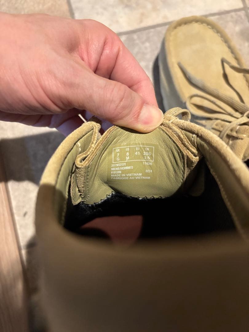 CLARKS Wallabee GTX ワラビーゴアテックス UK7