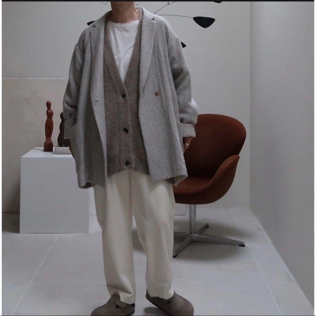ジャケット・アウター argue SHETLAND WOOL LINEN TWIST JACKET