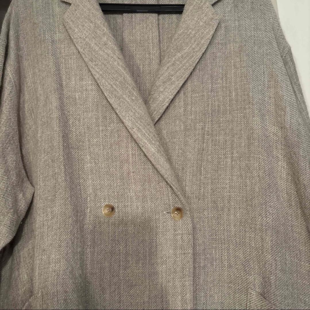 ジャケット・アウター argue SHETLAND WOOL LINEN TWIST JACKET