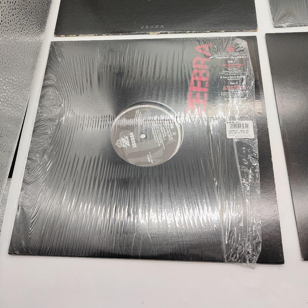 ZEEBRA　キングギドラ　レコード4枚まとめ