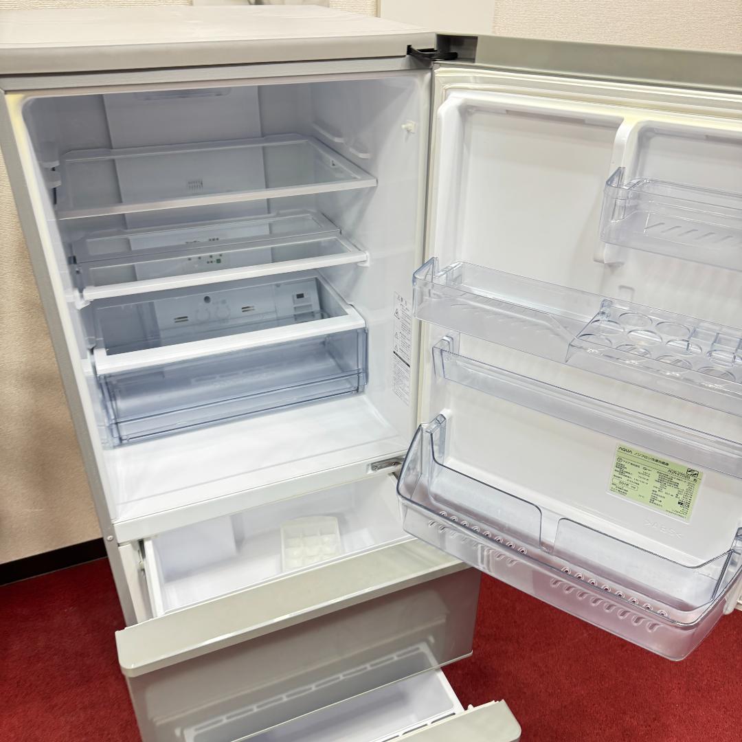 (30)都内23区配送無料　美品AQUA 3ドア冷蔵庫 272L　 2018年製