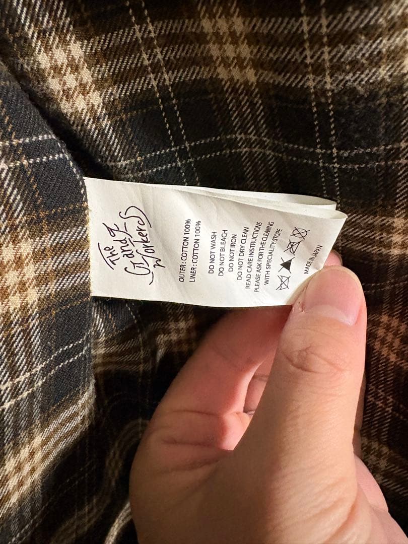 G&F WORKERS / ジーアンドエフワーカーズ ブルゾン コーデュロイ襟