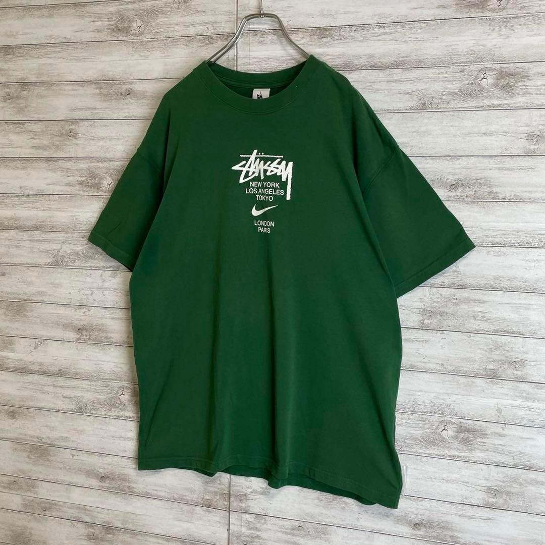 【人気コラボ】ステューシーナイキ Tシャツ 入手困難 Lサイズ
