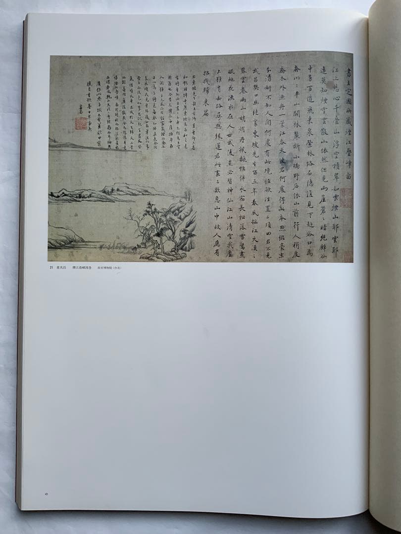 『文人画粋編　徐渭 董其昌』限定980部　気魄漲る徐渭　南宋画の董其昌　豪華大型
