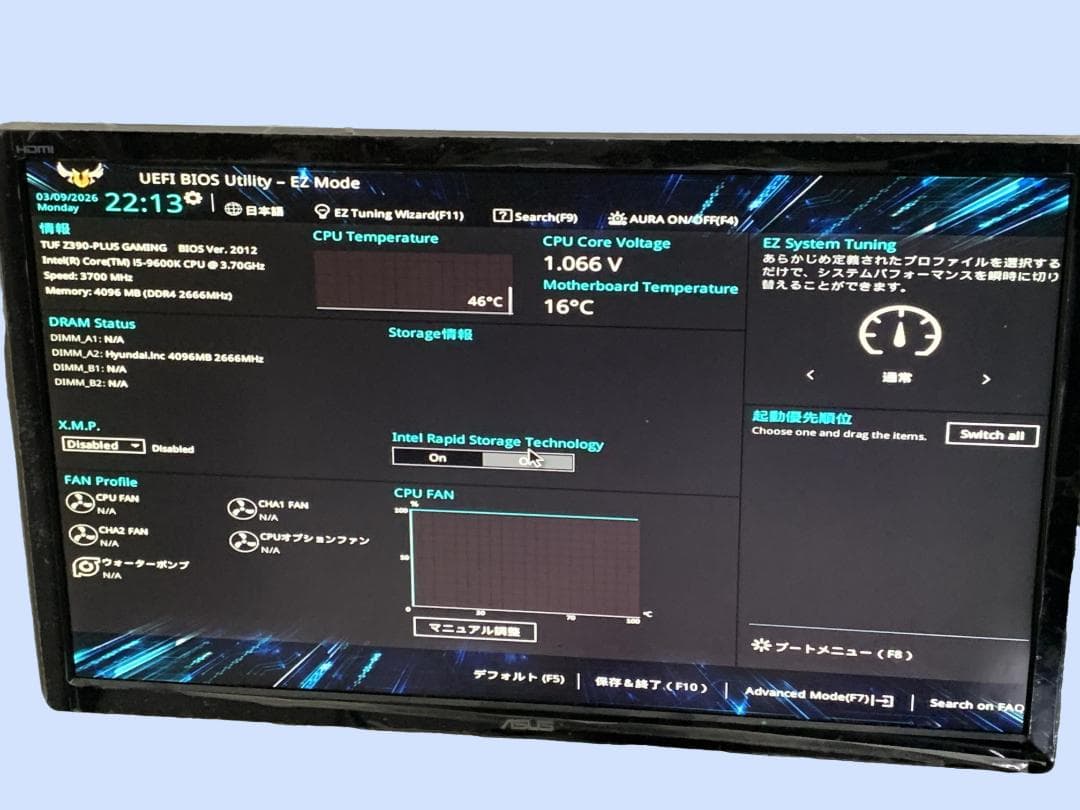 S0080 ASUS TUF Z390-PLUS GAMING マザーボード