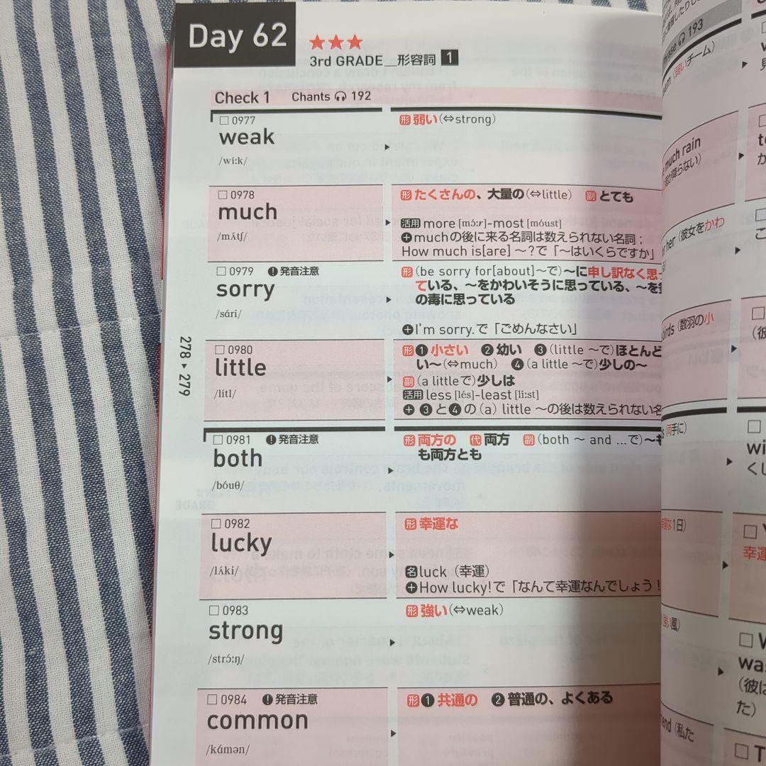 キクタン【中学英単語】高校入試レベル