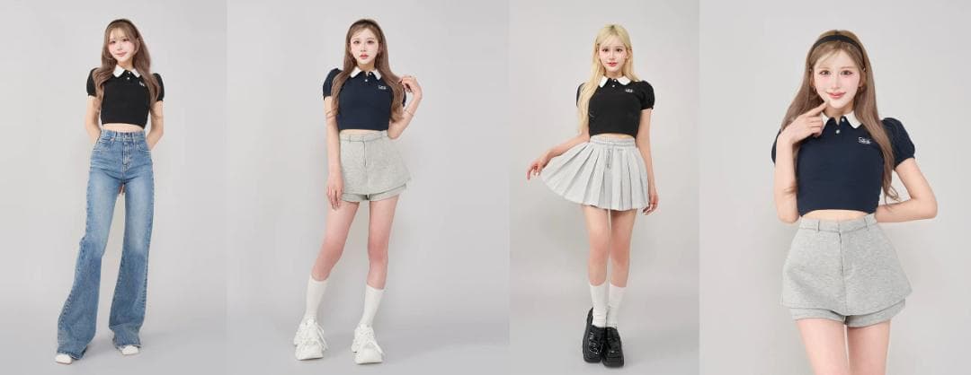 ダーリッチ darich DRCHバイカラーポロシャツ ブラック BLK