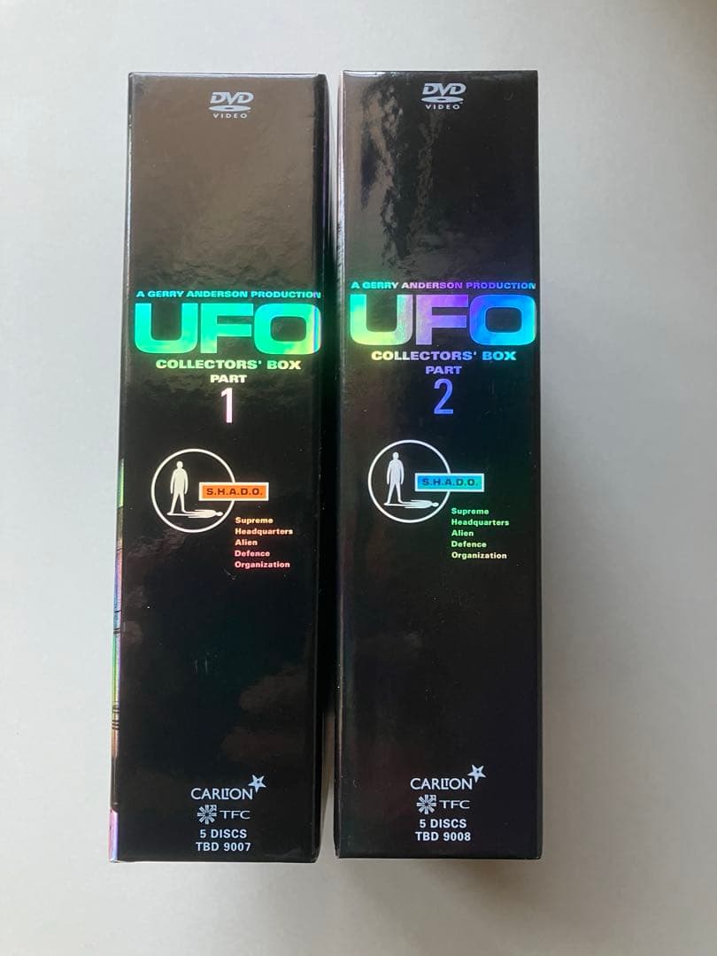 謎の円盤UFO コレクターズボックス(初回生産限定盤)1、2