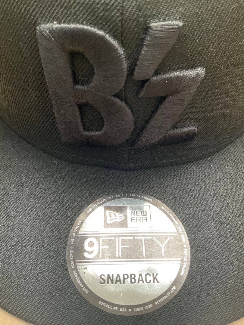 B'z ニューエラ NEW ERA コラボキャップ 黒