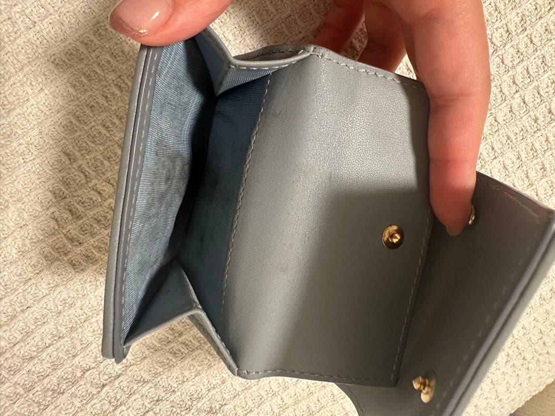 Dior ミニウォレット ミニ財布 日本限定色 水色