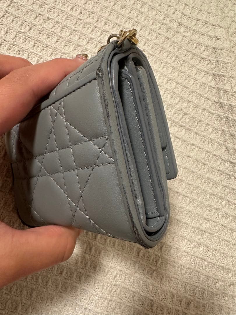 Dior ミニウォレット ミニ財布 日本限定色 水色