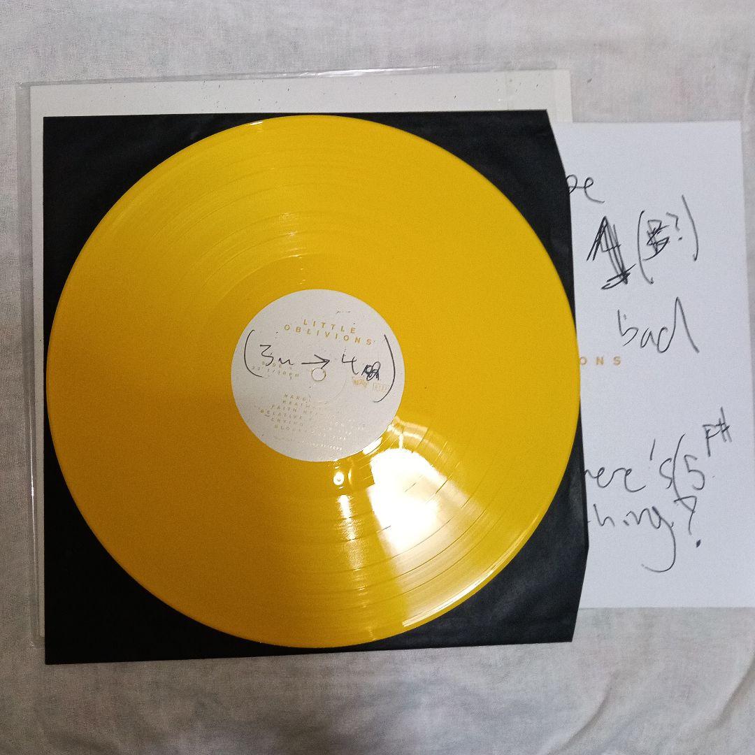 JulienBakerLittleOblivionsYellowVinyl限定盤