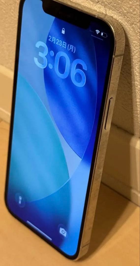 iPhone12Pro128GB純正バッテリー100シルバー新品フィルム一枚