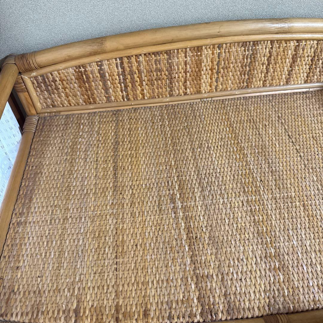 【ラタン製】ナチュラル 棚 チェスト　平成レトロ