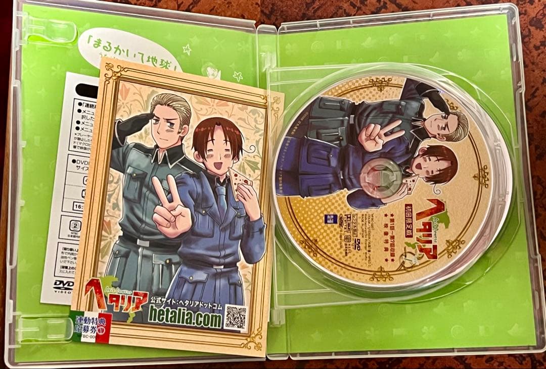 【★美品★】ヘタリアAxisPowers DVD 全8巻セット＆エクストラDVD