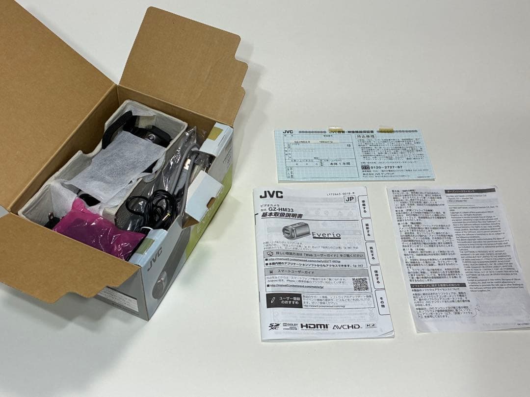 JVC Everio GZ-HM33 ブラック　 美品です