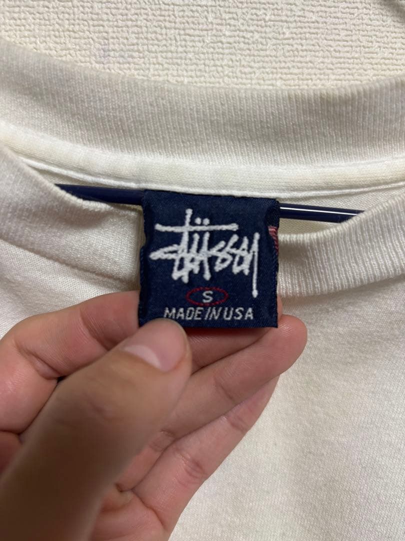 ジ*ジ様 激レア　90s USA製　stussy 龍　tシャツ