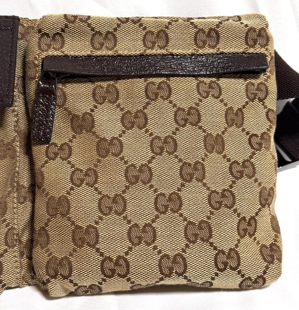 【美品】GUCCI グッチ ウエストポーチ ボディバッグ