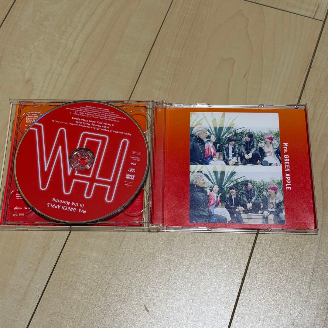 Mrs. GREEN APPLE In the Morning 初回限定盤正規品