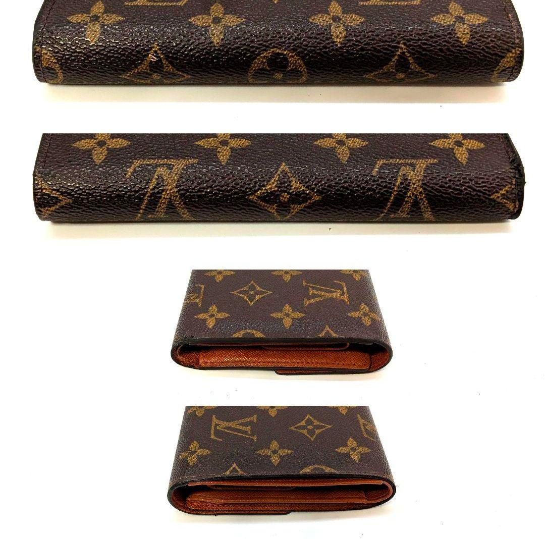 ルイヴィトン モノグラム エテュイ パピエ 三つ折り財布 B10