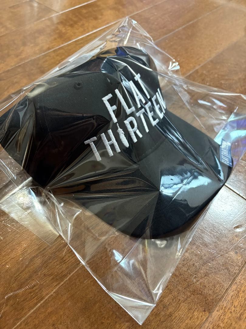 帽子 FLAT THIRTEEN 1st Logo Cap Souvenir cap