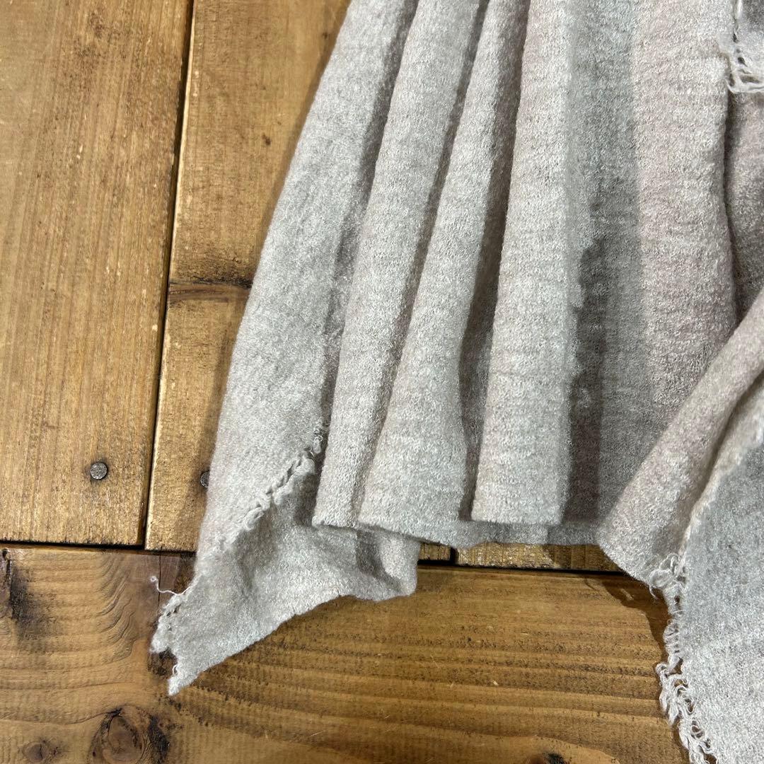 美品 イタリア製 Faliero Sarti ウール シルク 大判 ストール