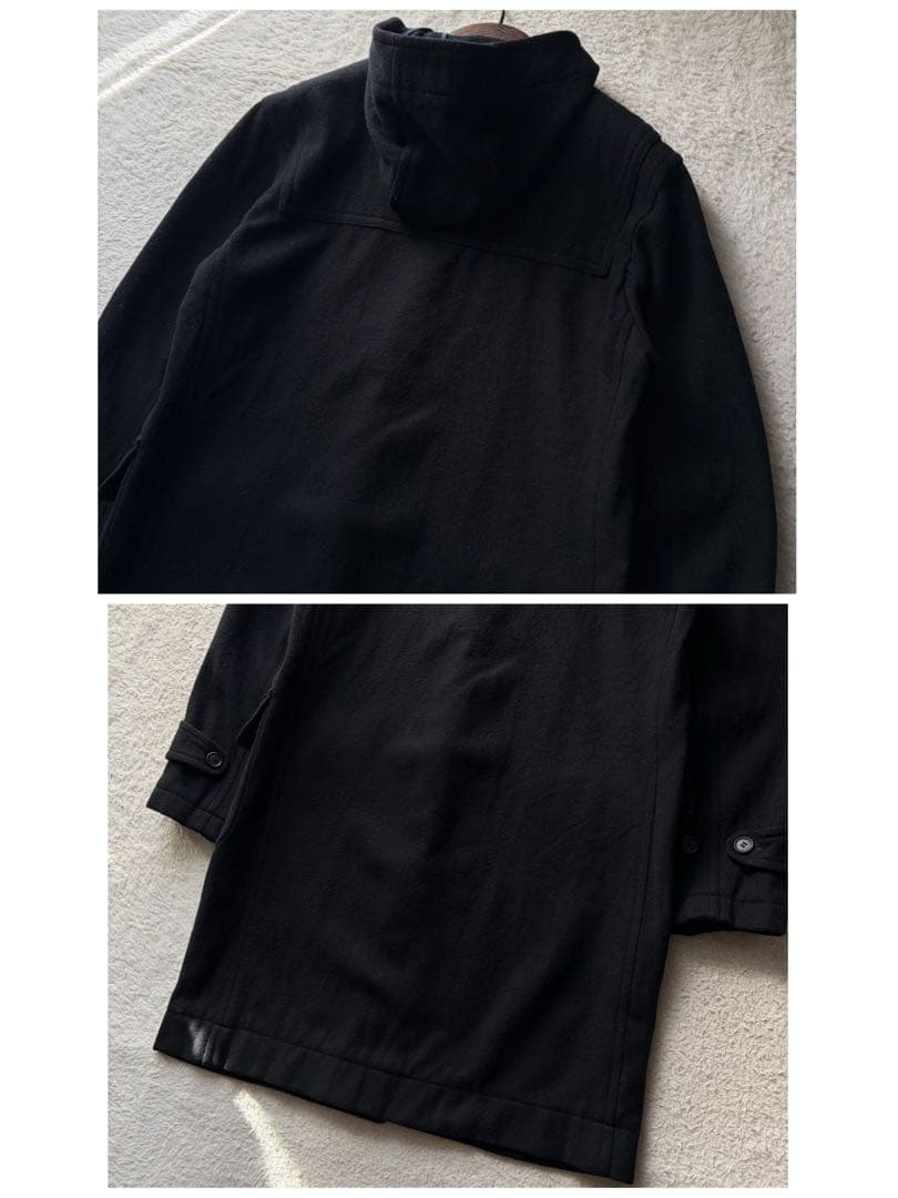 【美品】ポールスミス ダッフルコート ウール トグルボタン ブラック M 日本製