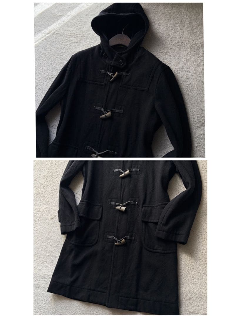 【美品】ポールスミス ダッフルコート ウール トグルボタン ブラック M 日本製
