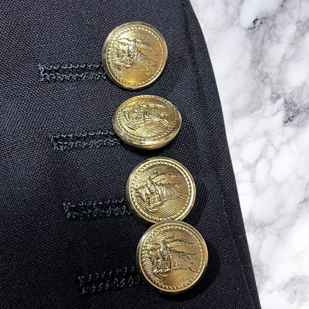 Burberrys 紺ブレザー 金ボタン XL
