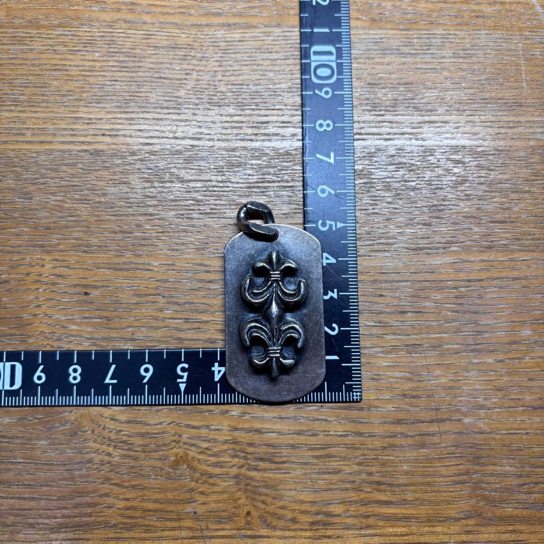シルバー925 ドックタグ フレア トップ