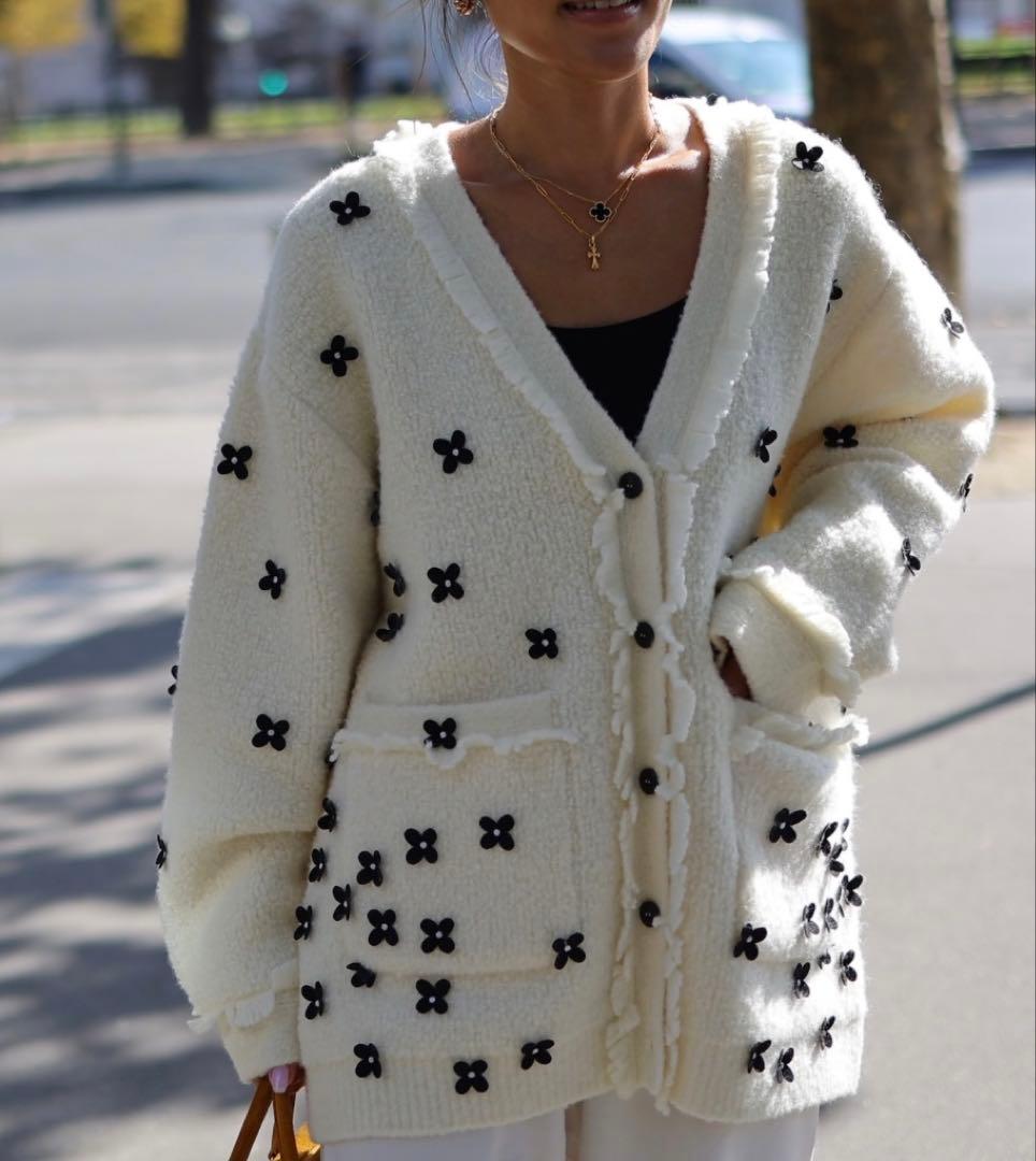 ジプソフィア　Blossom Cardigan ホワイト　新品未開封