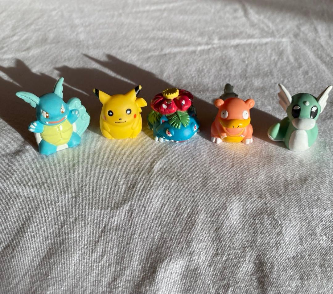ポケモン　指人形　フィギュア　380体　初期　クリア　まとめ売り