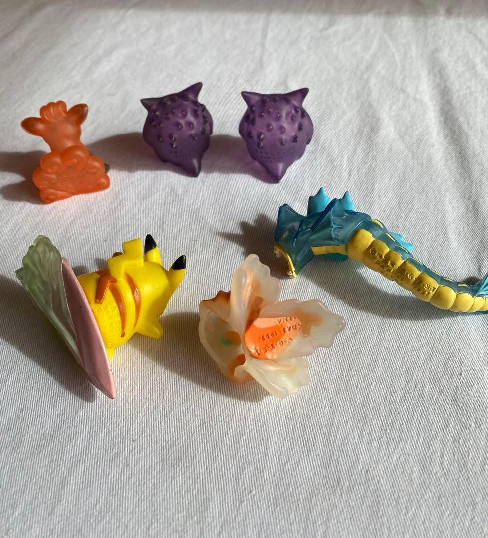 ポケモン　指人形　フィギュア　380体　初期　クリア　まとめ売り