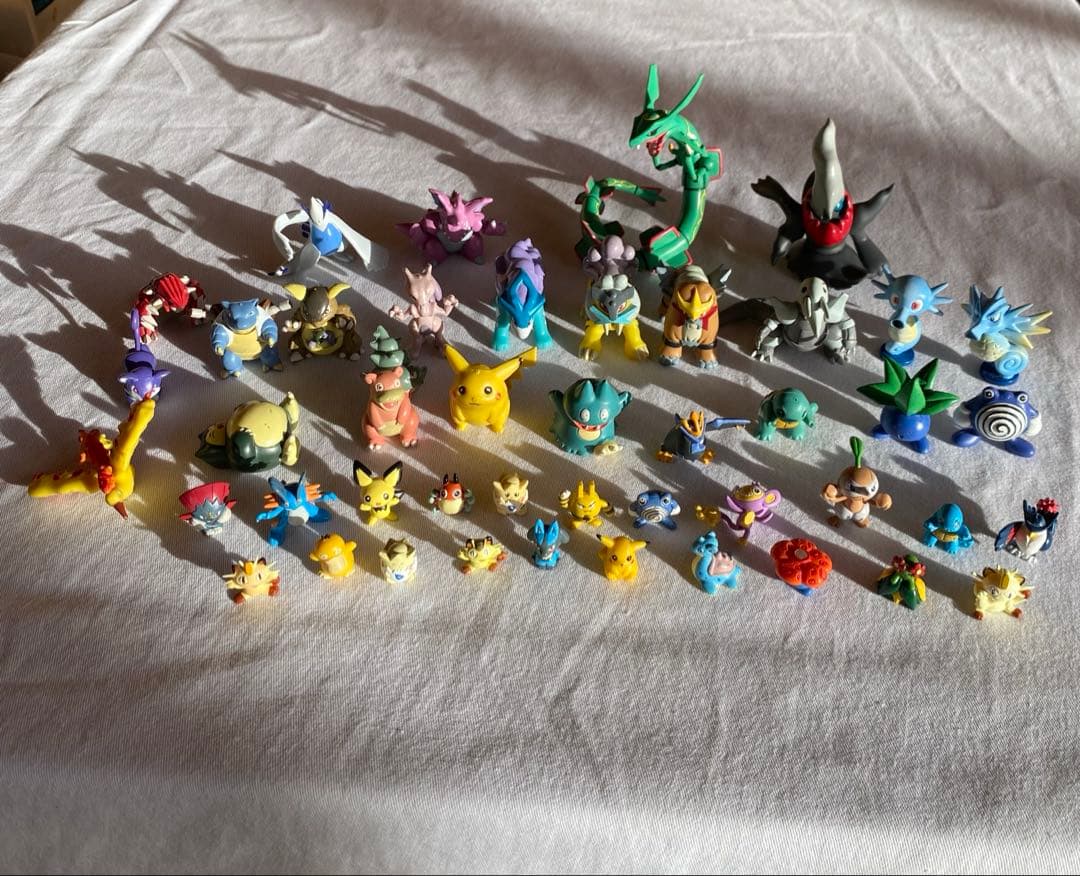 ポケモン　指人形　フィギュア　380体　初期　クリア　まとめ売り