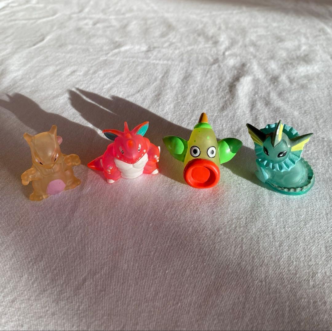 ポケモン　指人形　フィギュア　380体　初期　クリア　まとめ売り