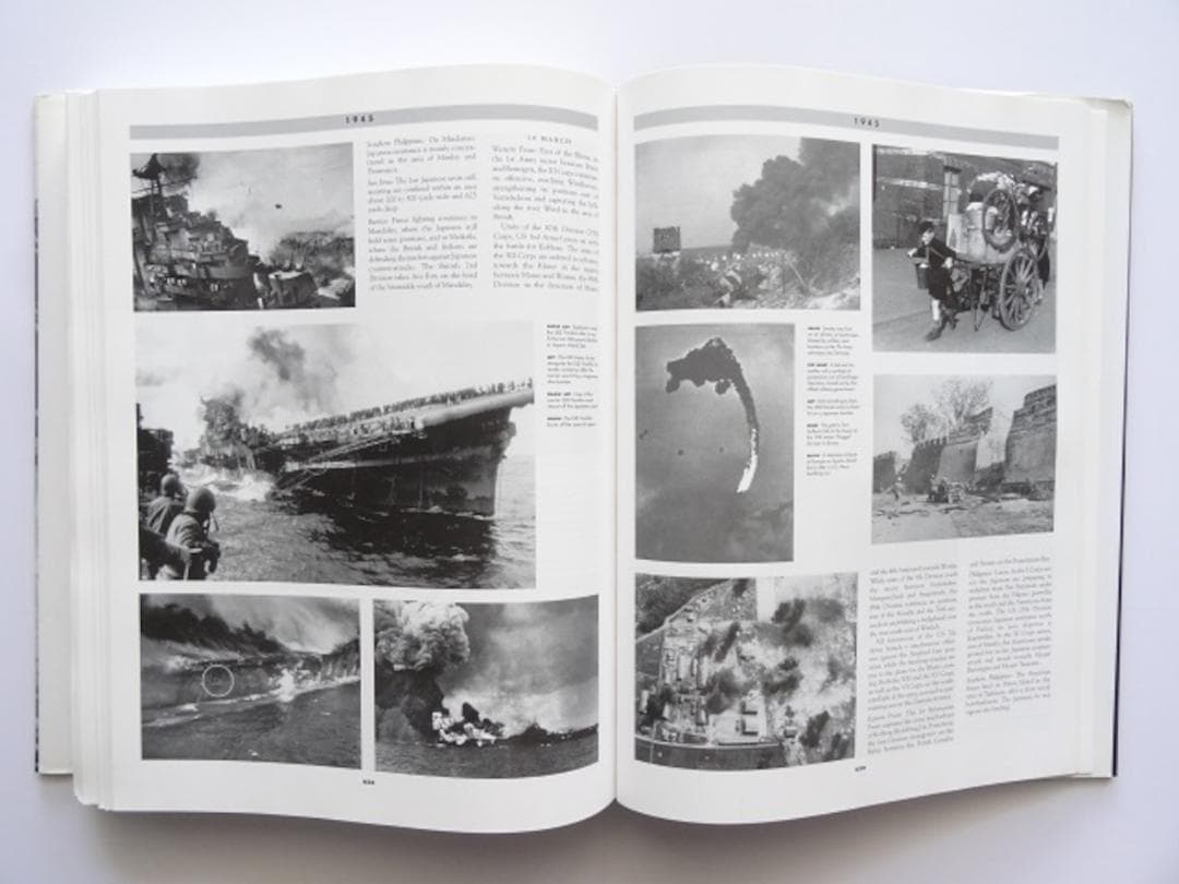 洋書◆第二次世界大戦の写真集 本 ミリタリー 地図 戦争 歴史 2500枚以上