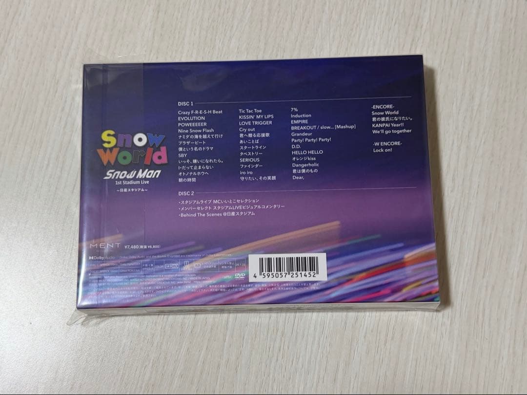Man 日産スタジアム DVD
