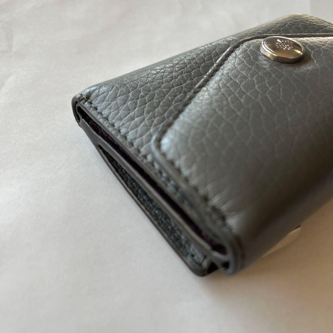 Mulberry フォールデッドウォレット 三つ折り財布 レザー 箱付き