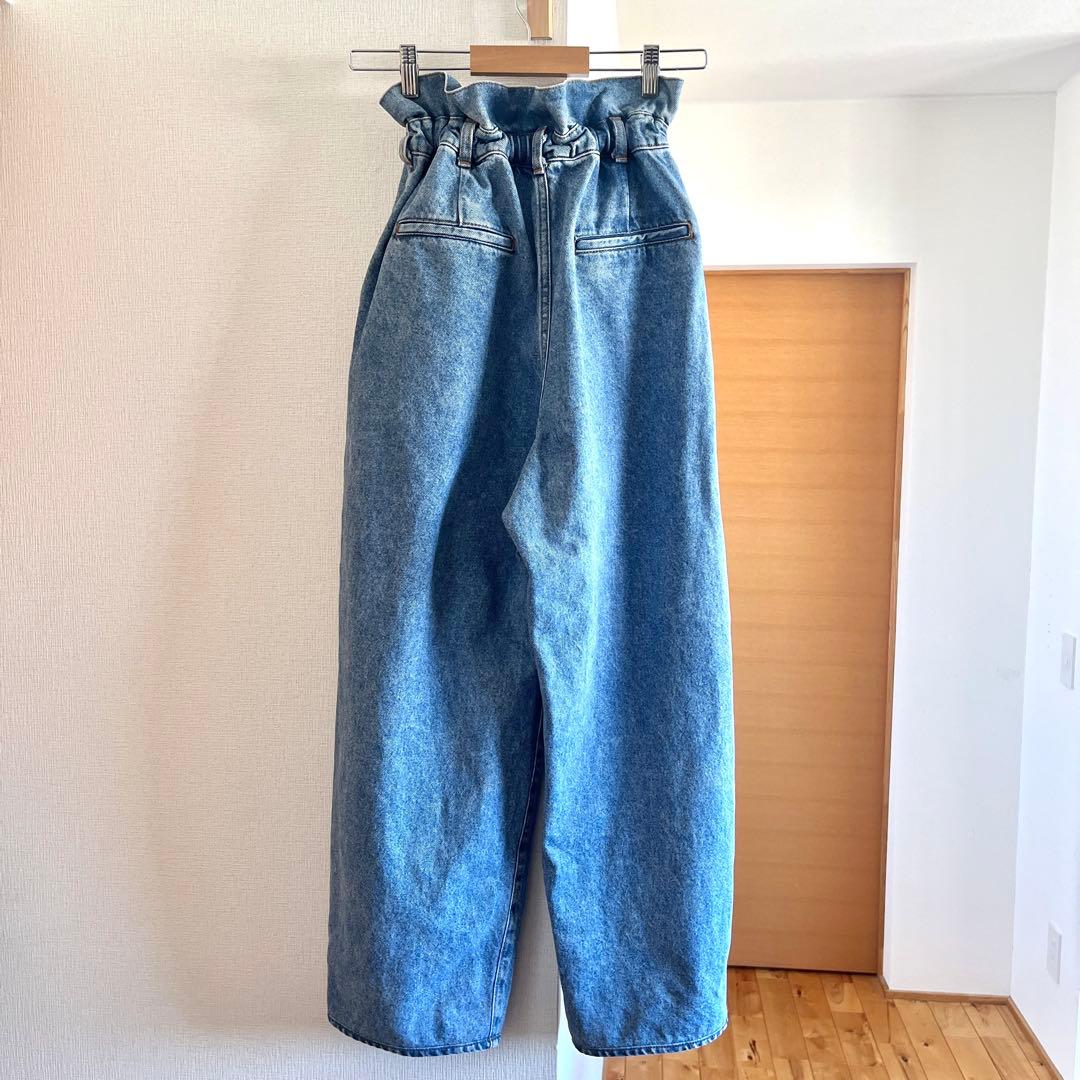 【36size】anuke Waist Tuck Denim デニム