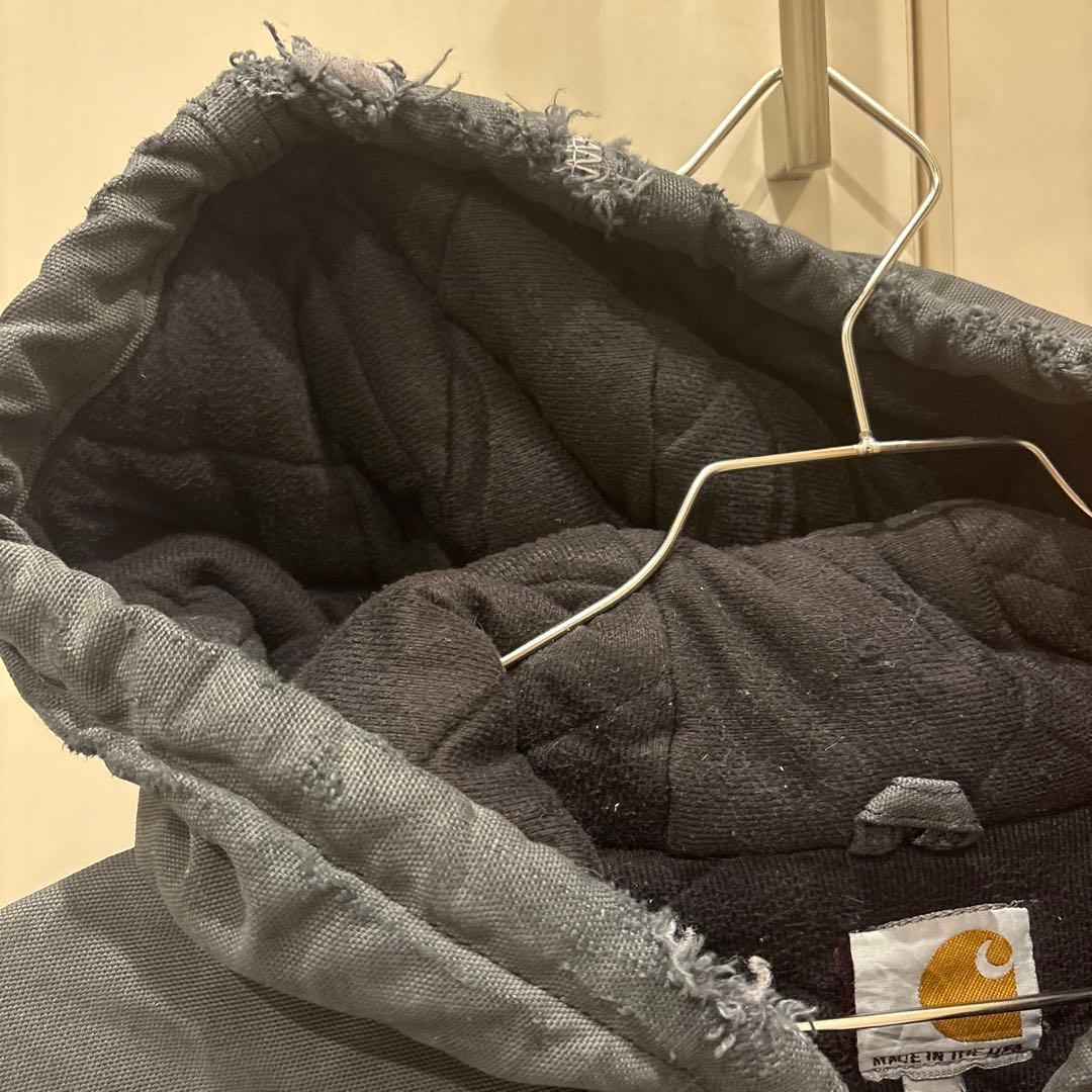Carhartt アクティブジャケット 後染めグレーUSA製