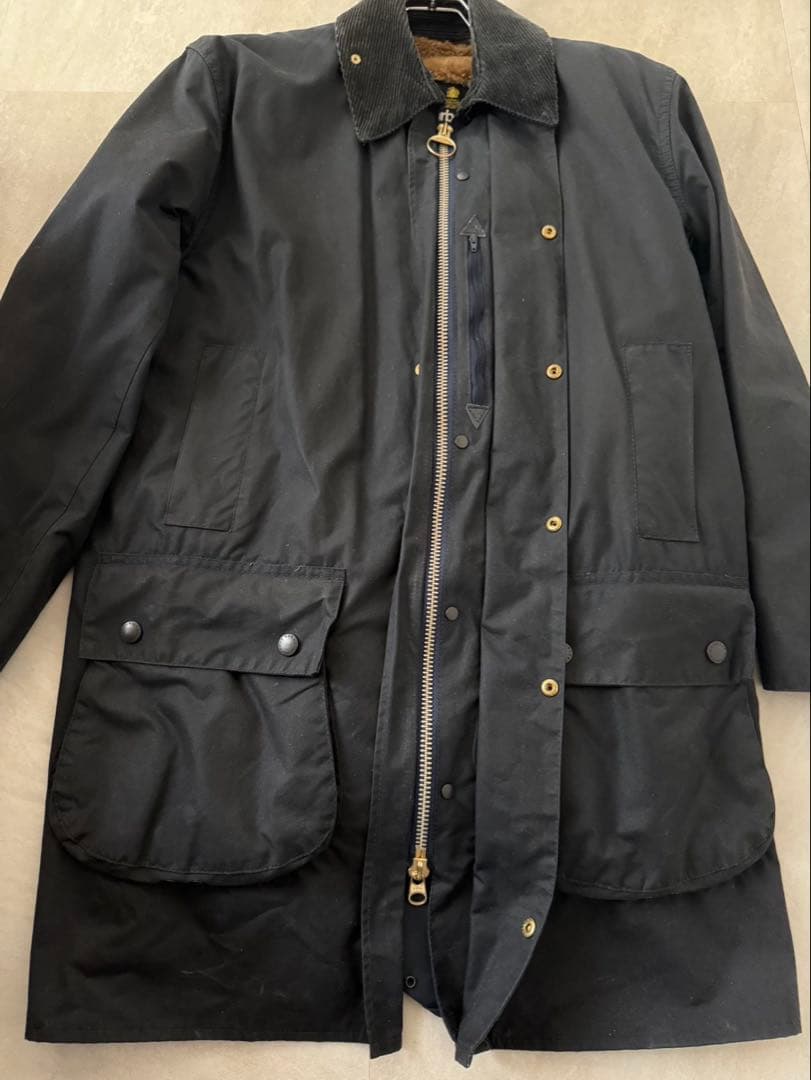 Barbour border c38 オイルジャケット　ライナー付き