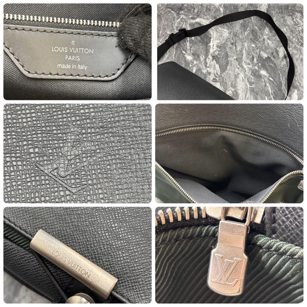 美品LOUIS VUITTON タイガ ヴィクトール ショルダーバッグ　1030