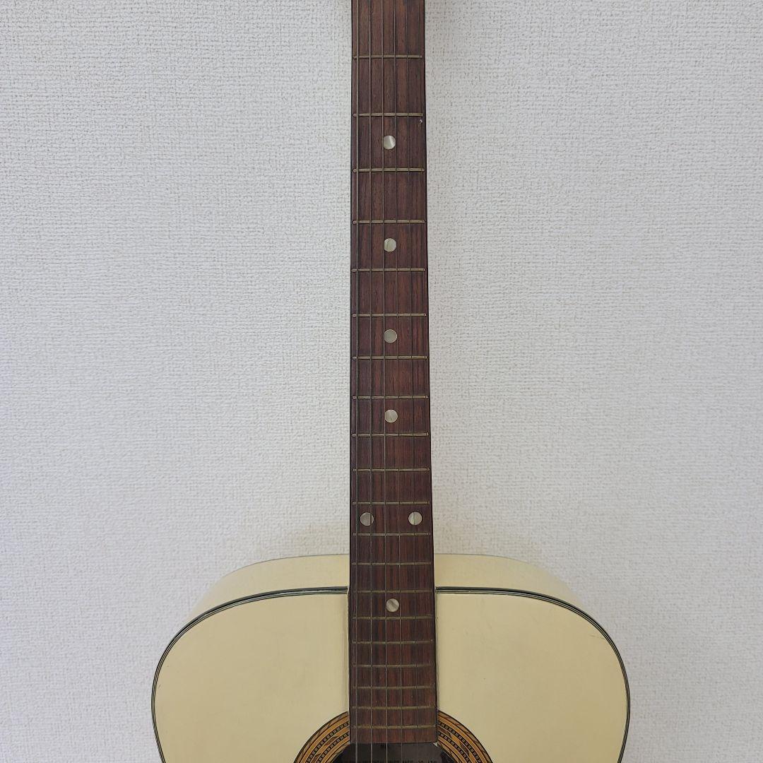 Kawai 河合楽器 アコースティックギター アイボリー 花デザイン