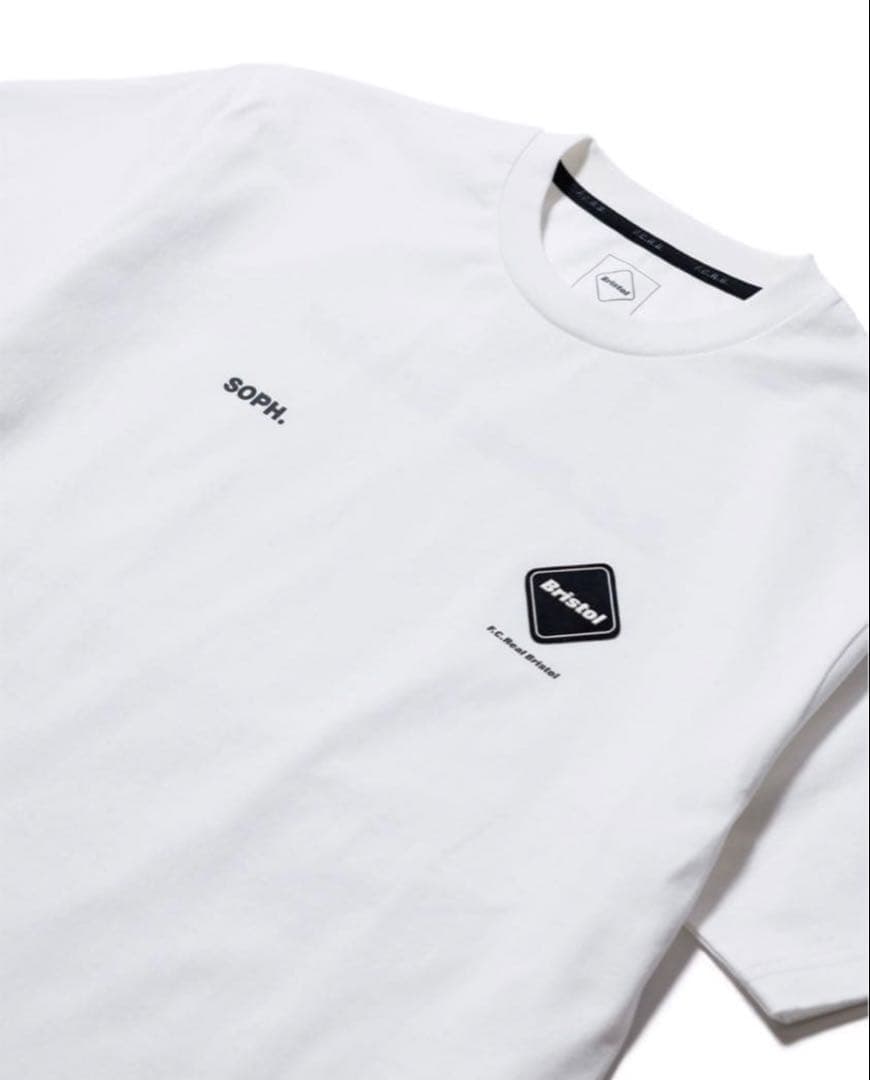 FCRB AUTHENTIC LOGO S/S TEE XXL 新品 白