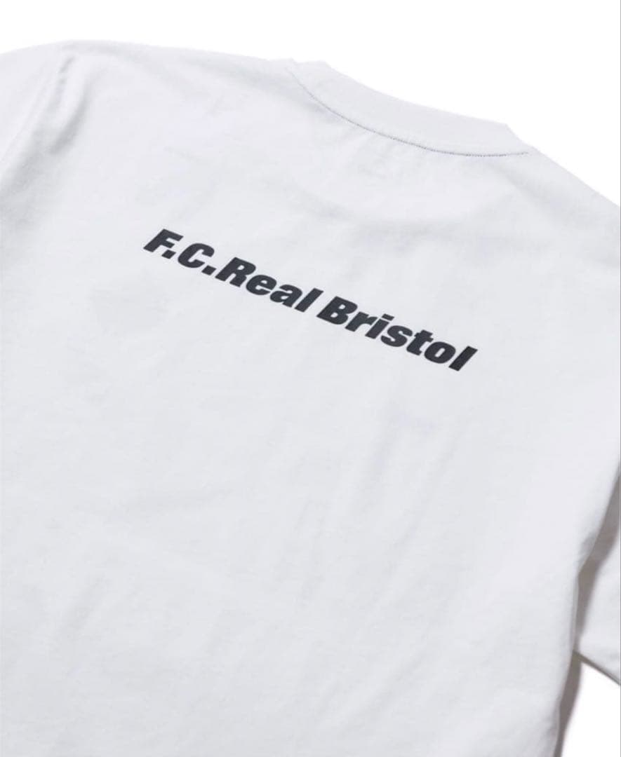 FCRB AUTHENTIC LOGO S/S TEE XXL 新品 白