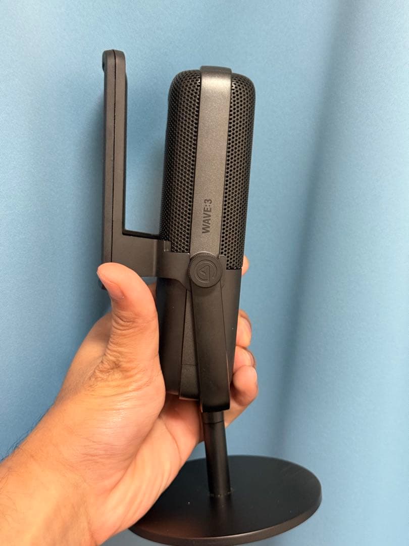 Elgato Wave:3 マイク 本体＋純正ポップフィルター付き